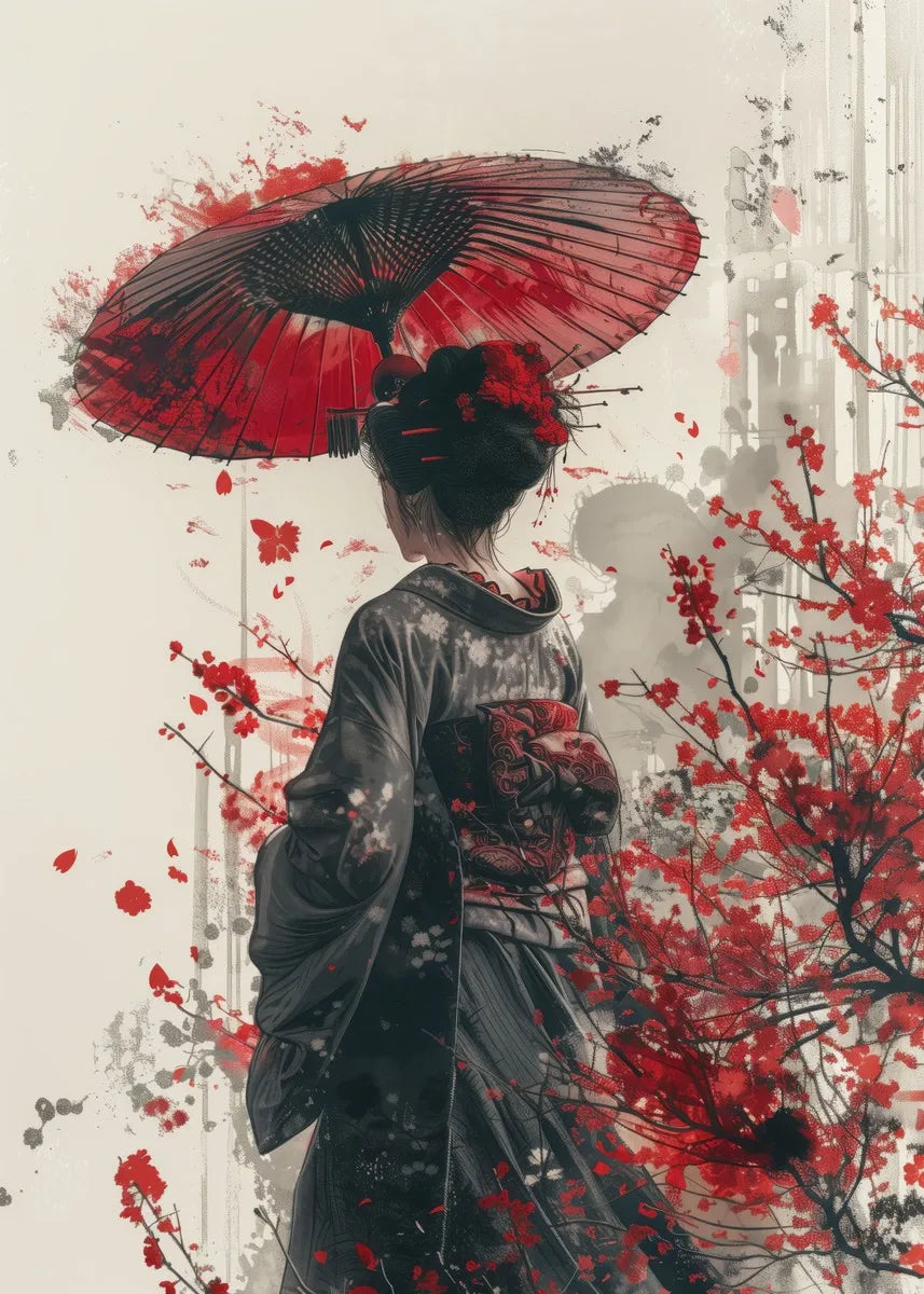 Tableau Moderne Art Asie
