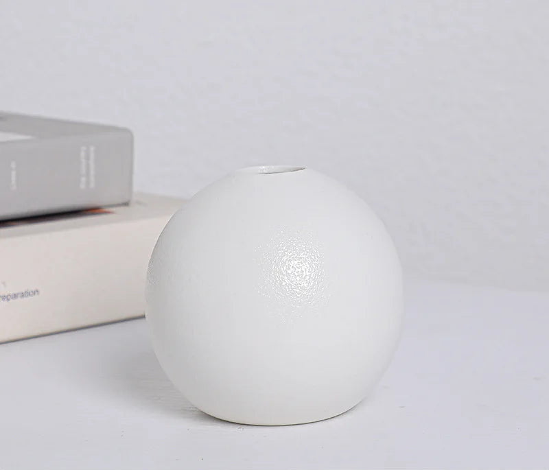 Vase en Céramique Rond