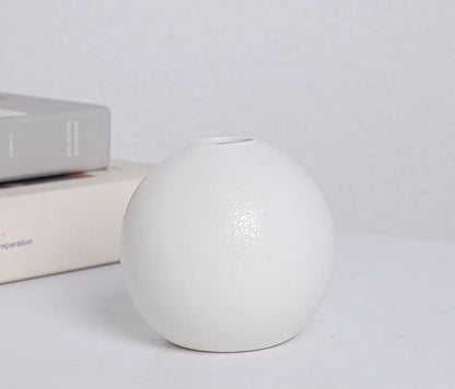Vase en Céramique Rond