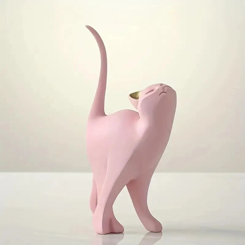 Figurine de Chat Décoration Intérieure