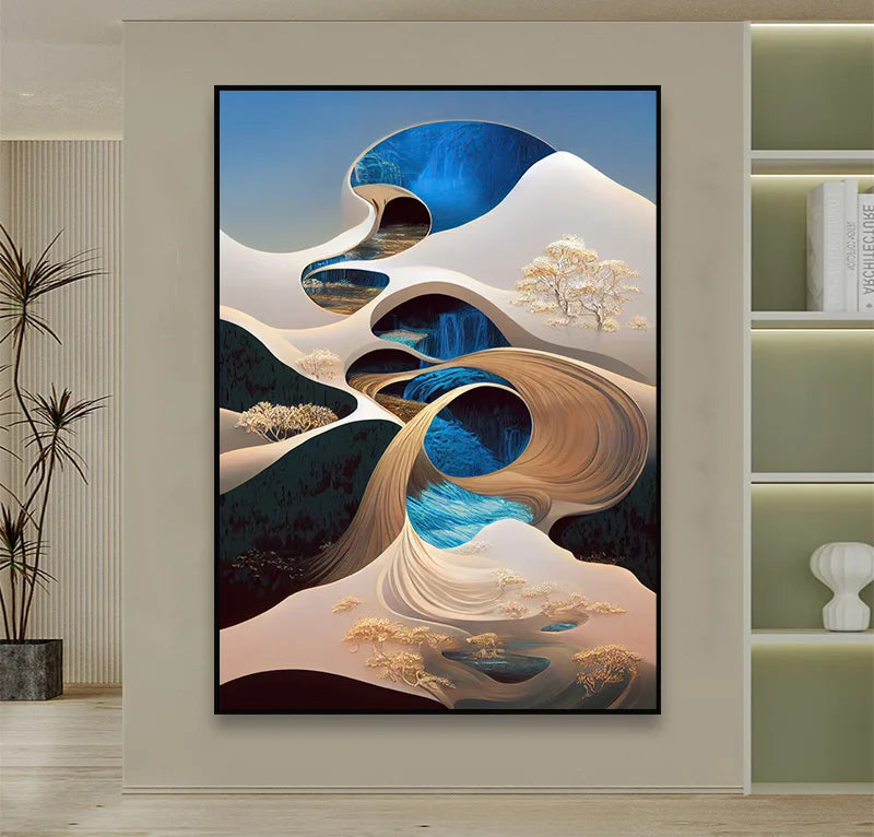 Tableau Moderne Art 3D