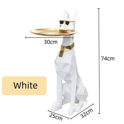 Statue Doberman en Résine