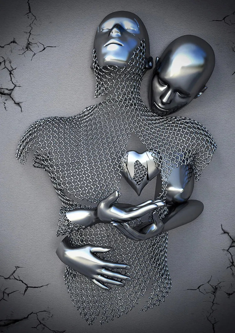 Tableau Moderne Couple