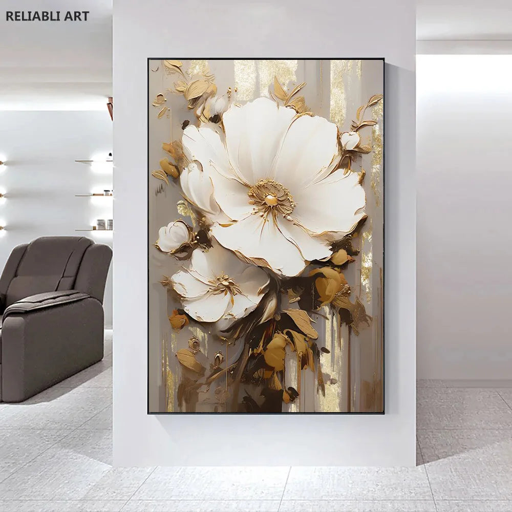 Tableau Moderne Art Fleur