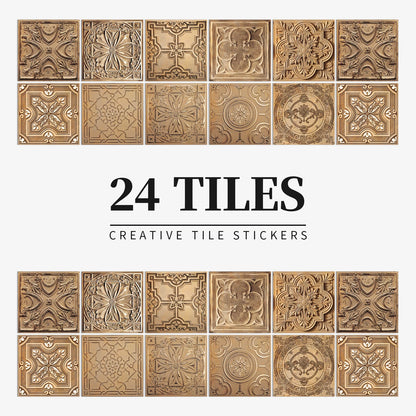 Autocollant Mural Effet carrelage