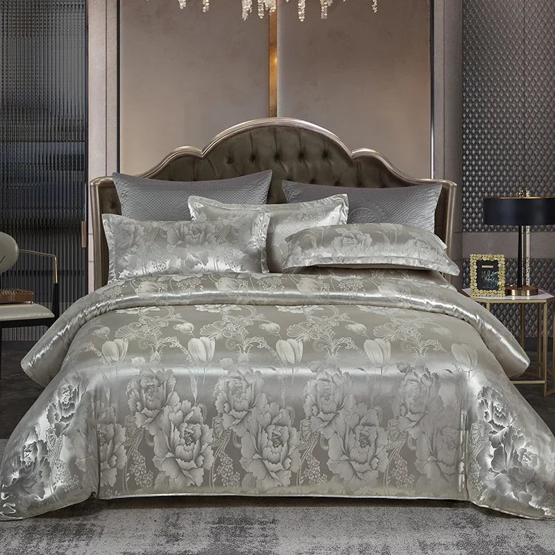 Parure Housse de Couette en Satin