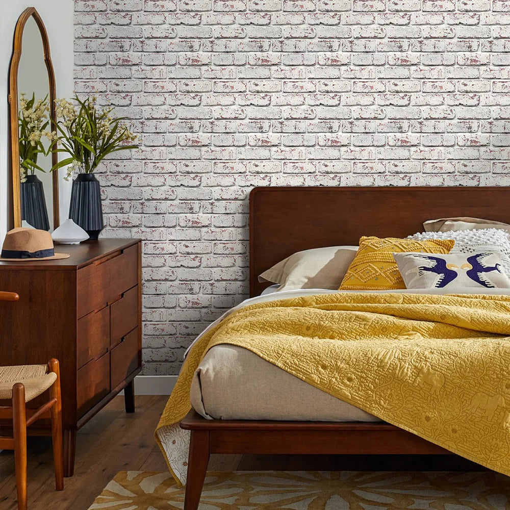 Autocollant Mural 3D effet brique