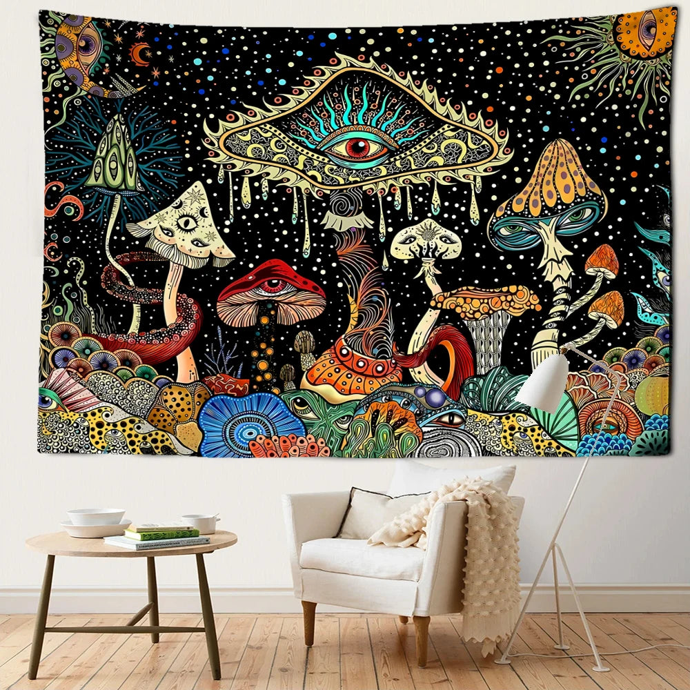 Tenture Murale Hippie
