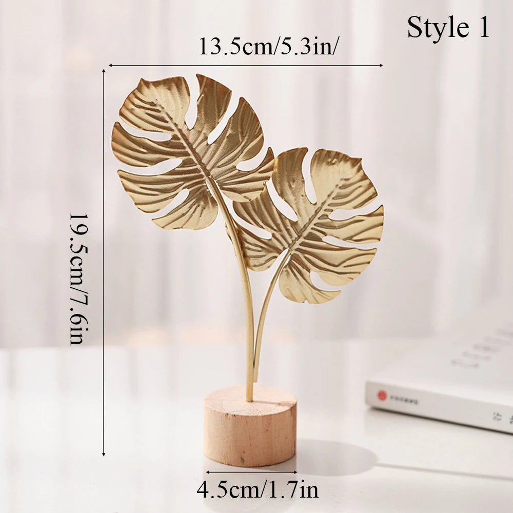Sculpture de Feuilles de Ginko