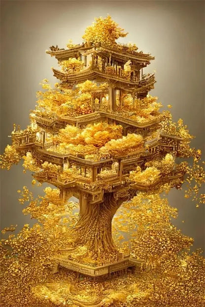 Tableau Moderne Art Arbre