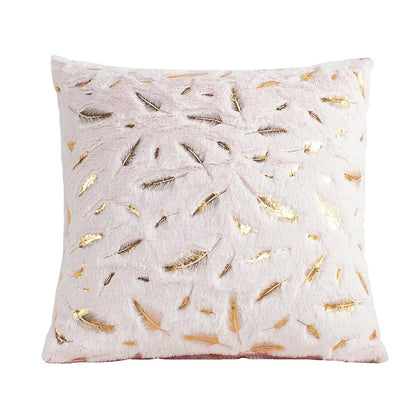 Housse de Coussin en Peluche