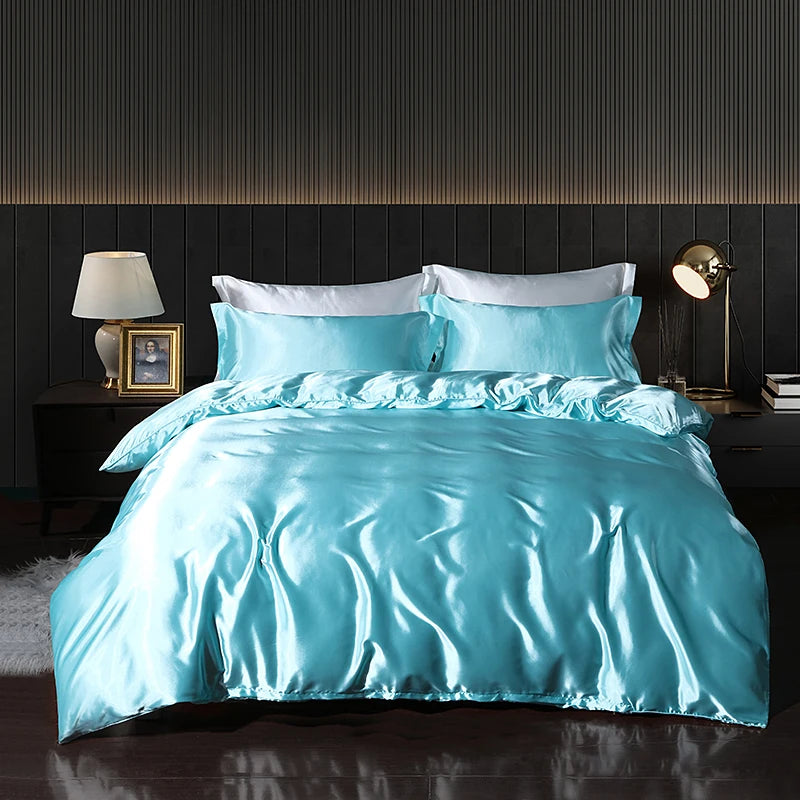 Parure Housse de Couette en Soie