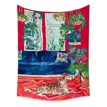 Tenture Murale Bohème