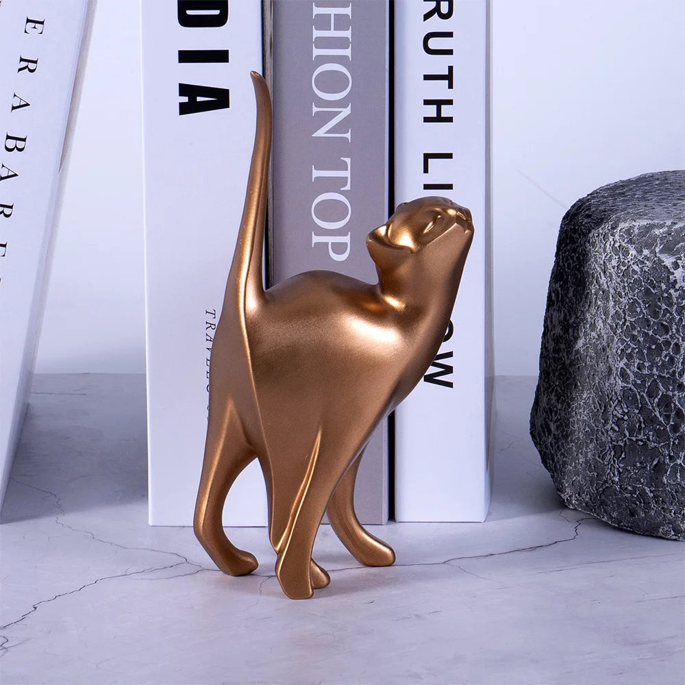 Figurine de Chat Décoration Intérieure