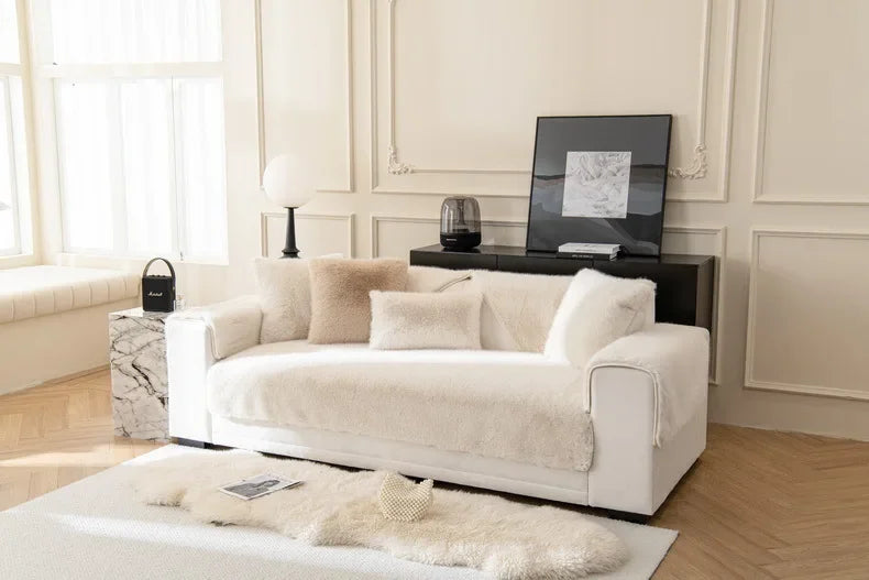 Housse  de Canapé en Peluche Lapin