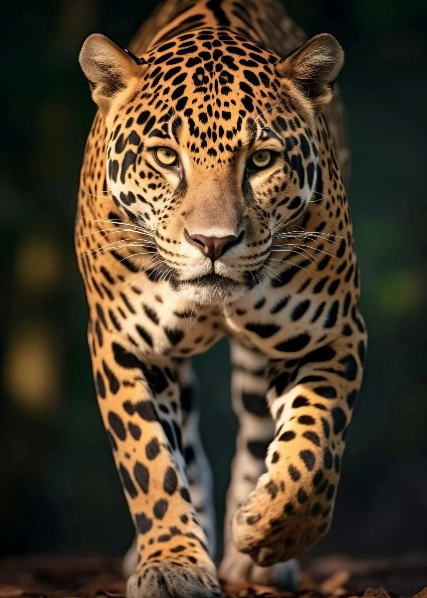 Tableau Moderne Famille Lion