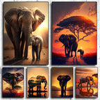 Tableau Moderne Art Animals