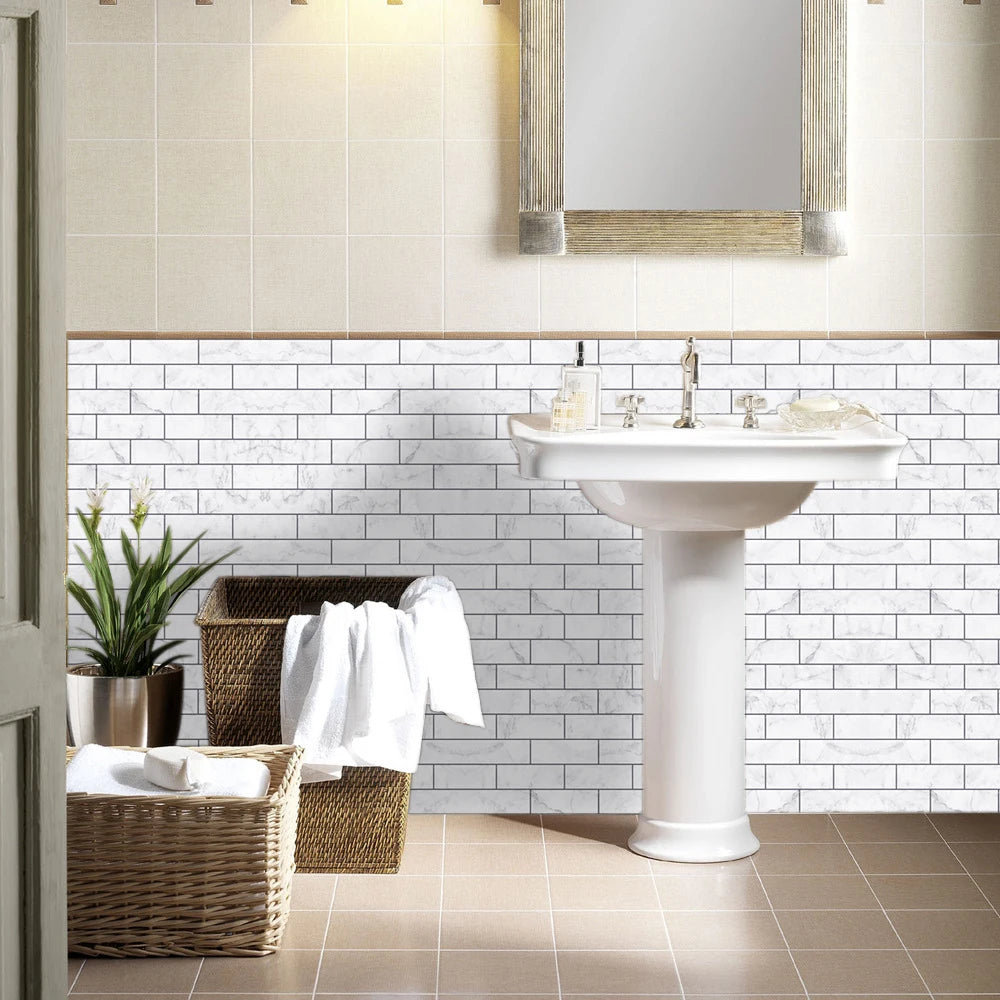 Revêtement Autocollant Mural Décoratif Mosaïque