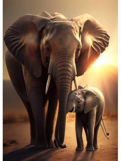 Tableau Moderne Art Animals