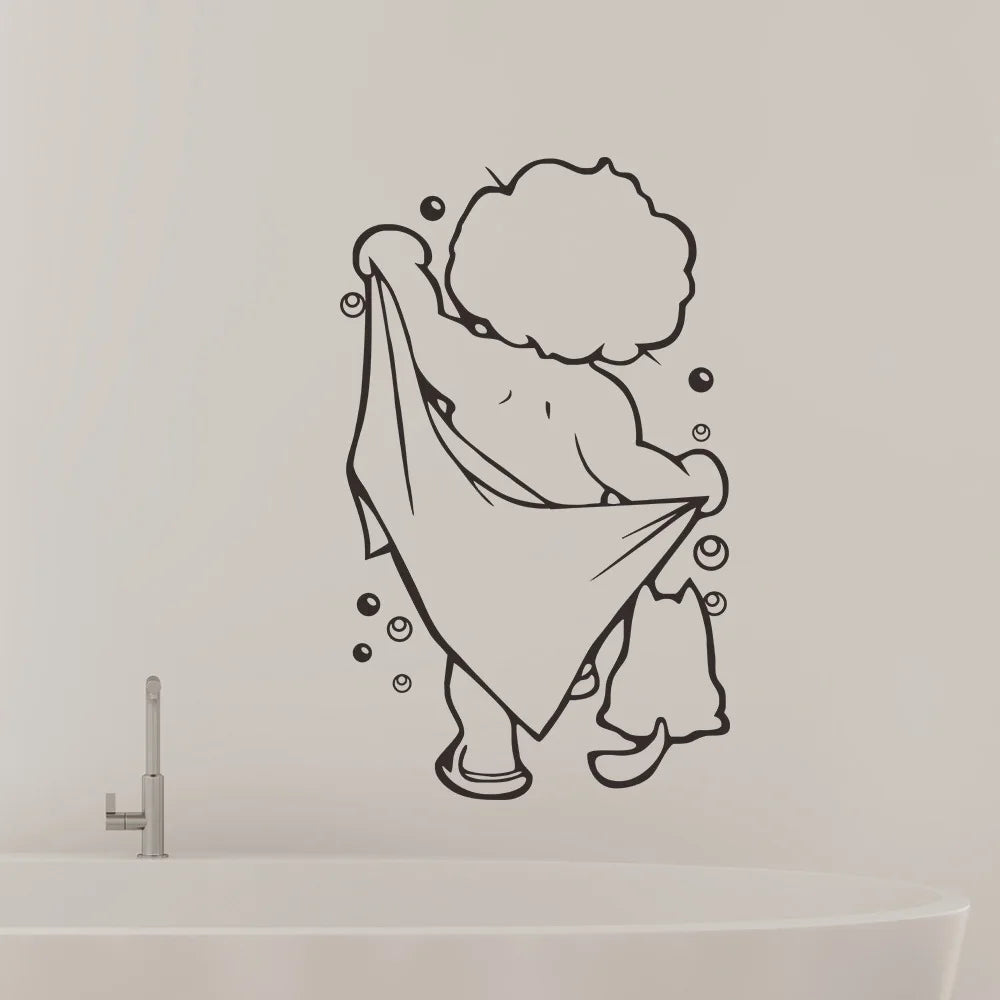 Autocollant Mural Salle de Bain