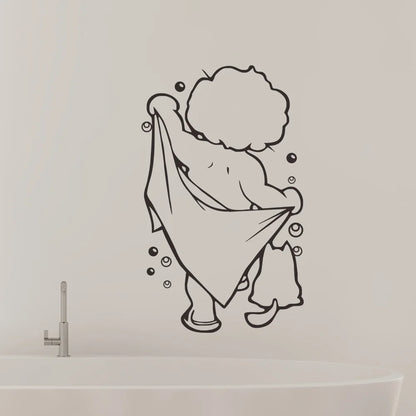Autocollant Mural Salle de Bain