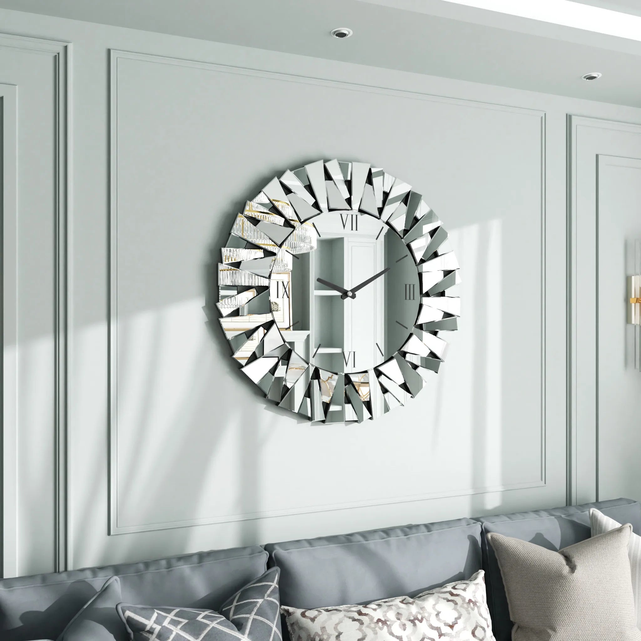 Grande Horloge murale moderne