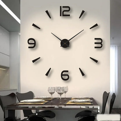 Horloge Murale  3D à Quartz