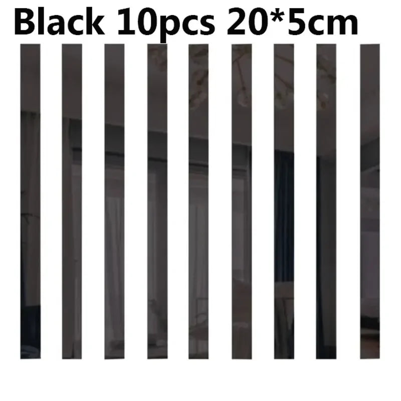 Miroir Décoratif Autocollant 3D