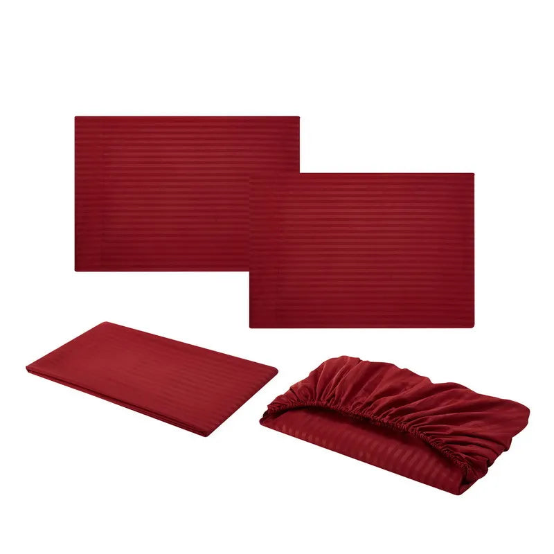 Parure de Draps à Rayure