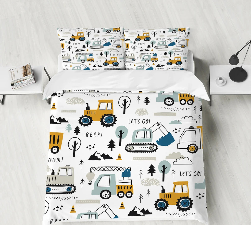 ﻿Parure Housse de Couette Motif Voiture