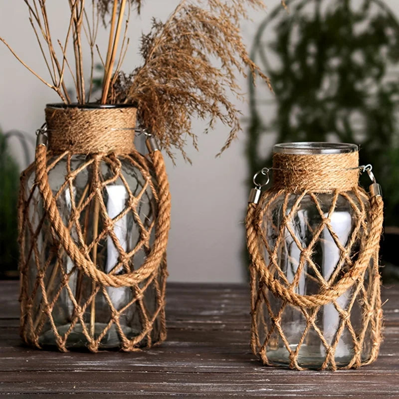 Vase en Verre Rétro