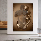 Tableau Moderne Couple