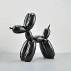 Sculpture de Chien Ballon en Résine