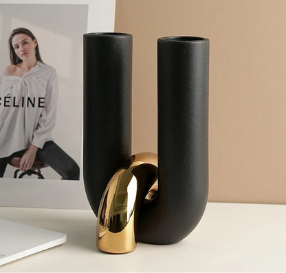 Vase en Céramique forme U