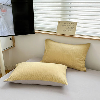 Parure Housse de Couette en Jacquard