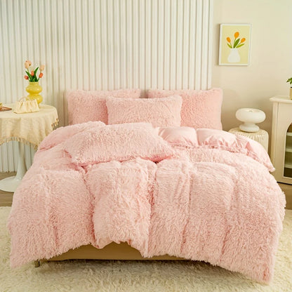 Housse de Couette Luxueuse en Peluche