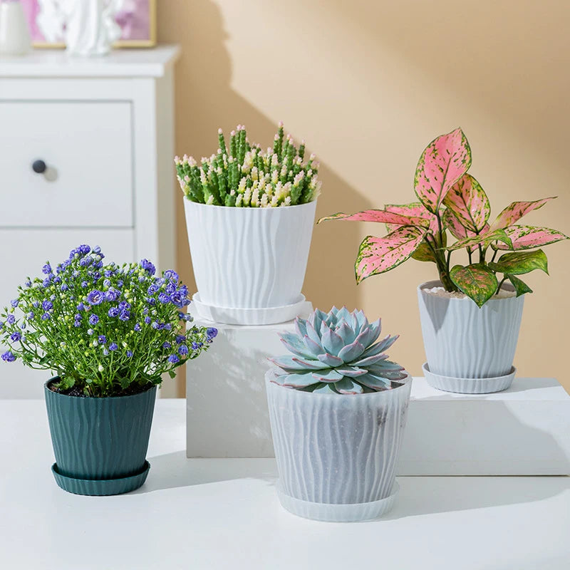 Pot de Fleur en Plastique
