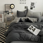 Parure Housse  de Couette en Coton
