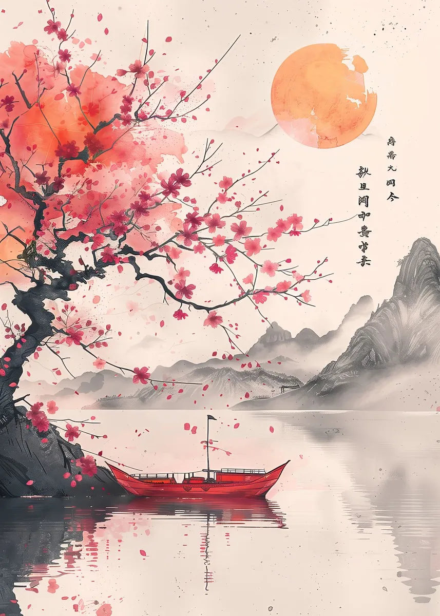 Tableau Moderne Art Asie