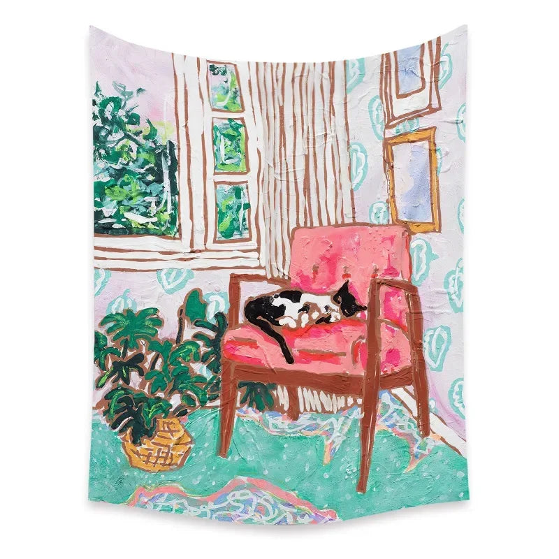 Tenture Murale Bohème