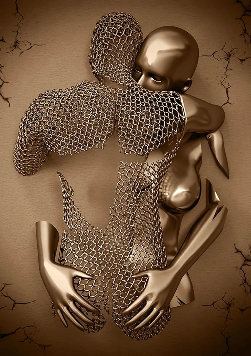 Tableau Moderne Couple