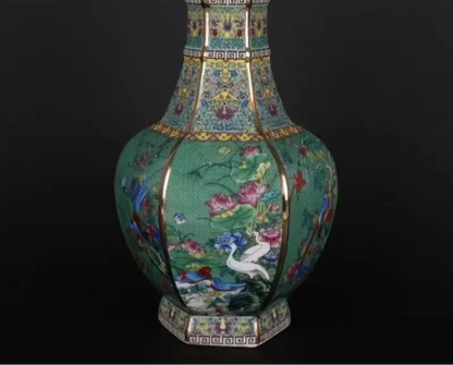 Vase en Porcelaine de Jingdezhen