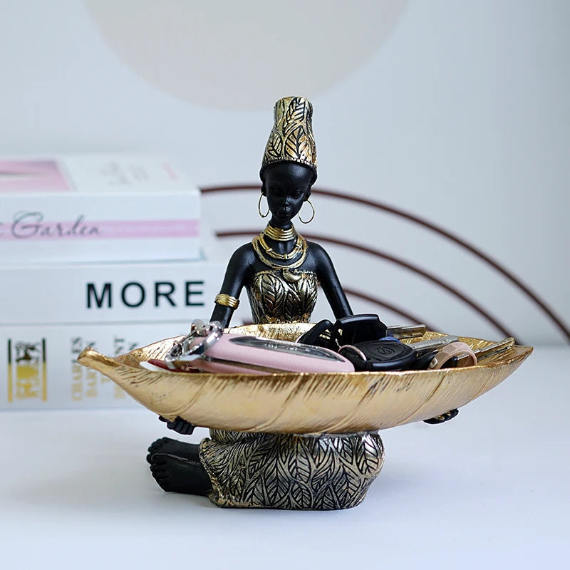 Figurine Africaine Décoration Intérieure