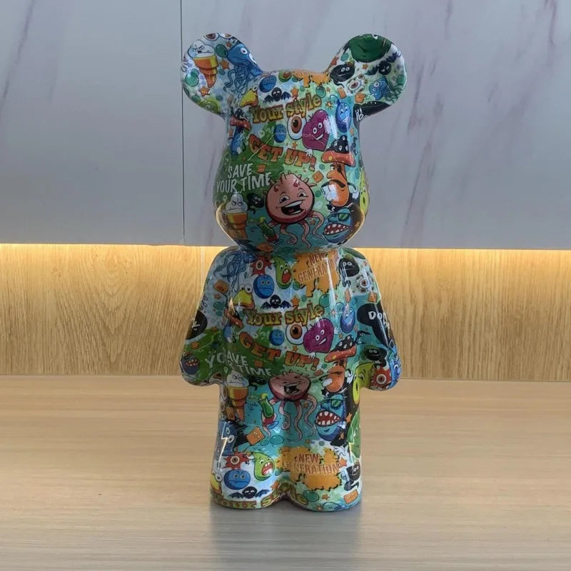 Figurine Ours Urbaine 28 cm