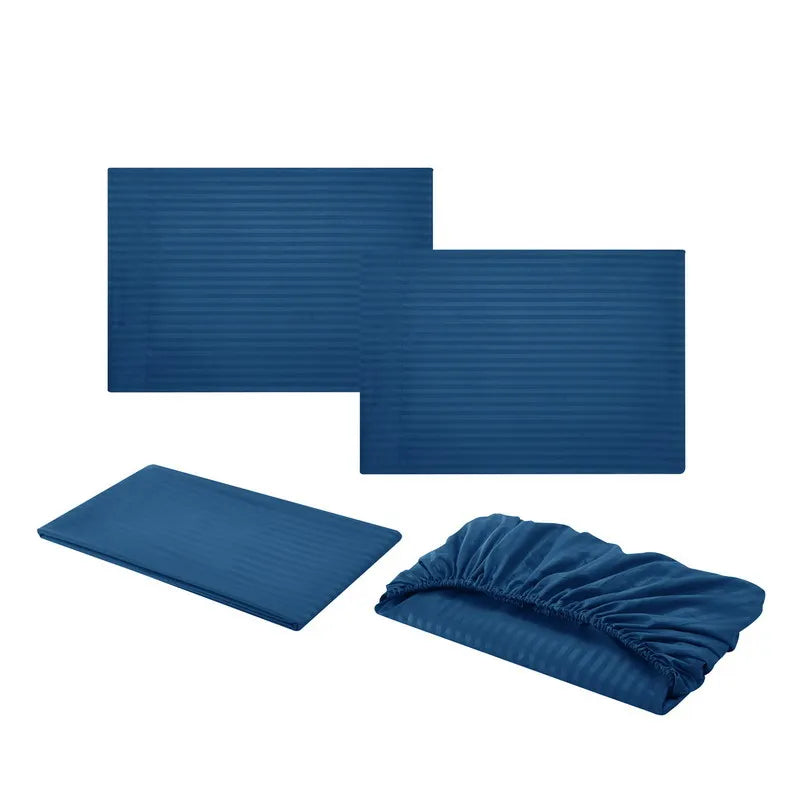 Parure de Draps à Rayure