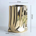 Vase en Céramique en forme de sac