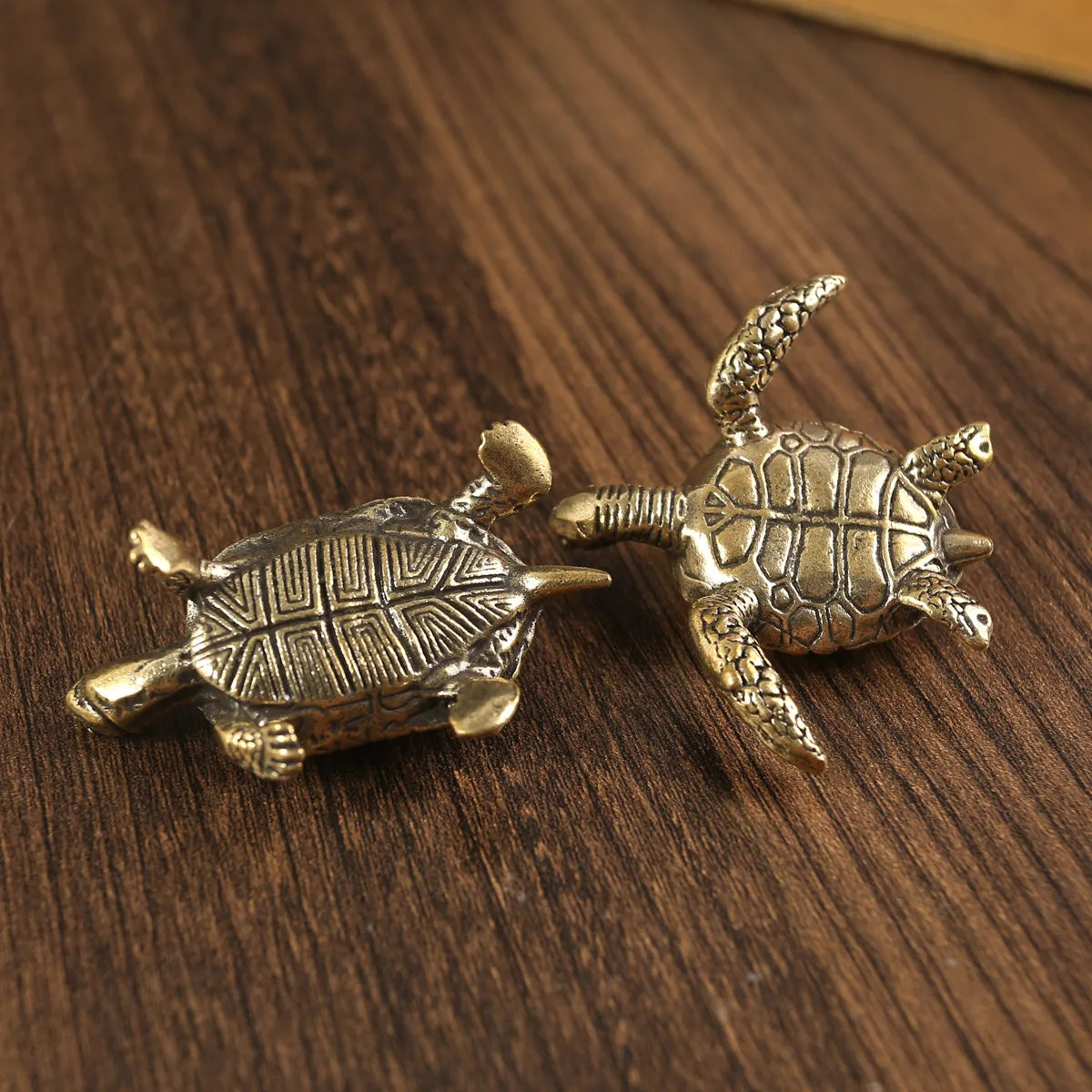 Figurine de Tortue Cuivre