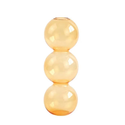 Vase en Verre à Bulles