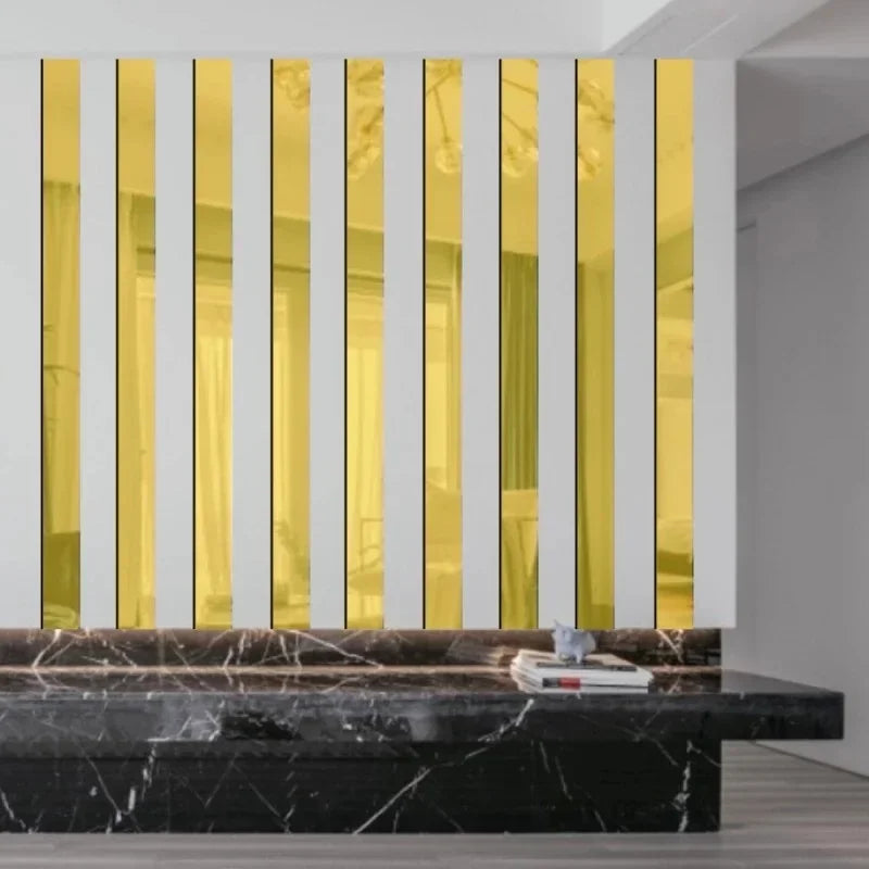 Miroir Décoratif Autocollant 3D