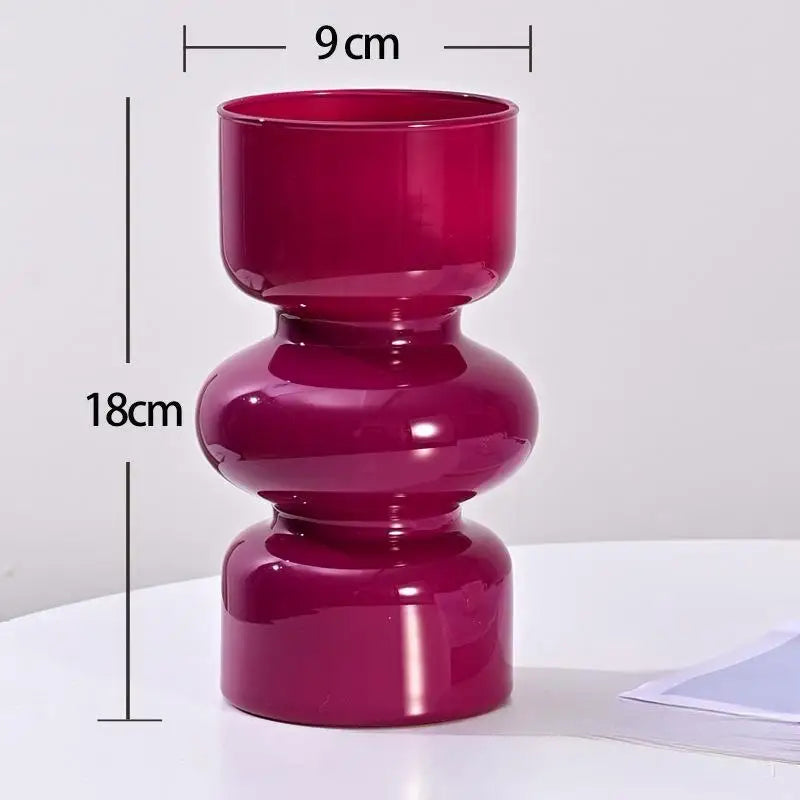 Vase en Verre style Nordique pour  plantes hydroponique